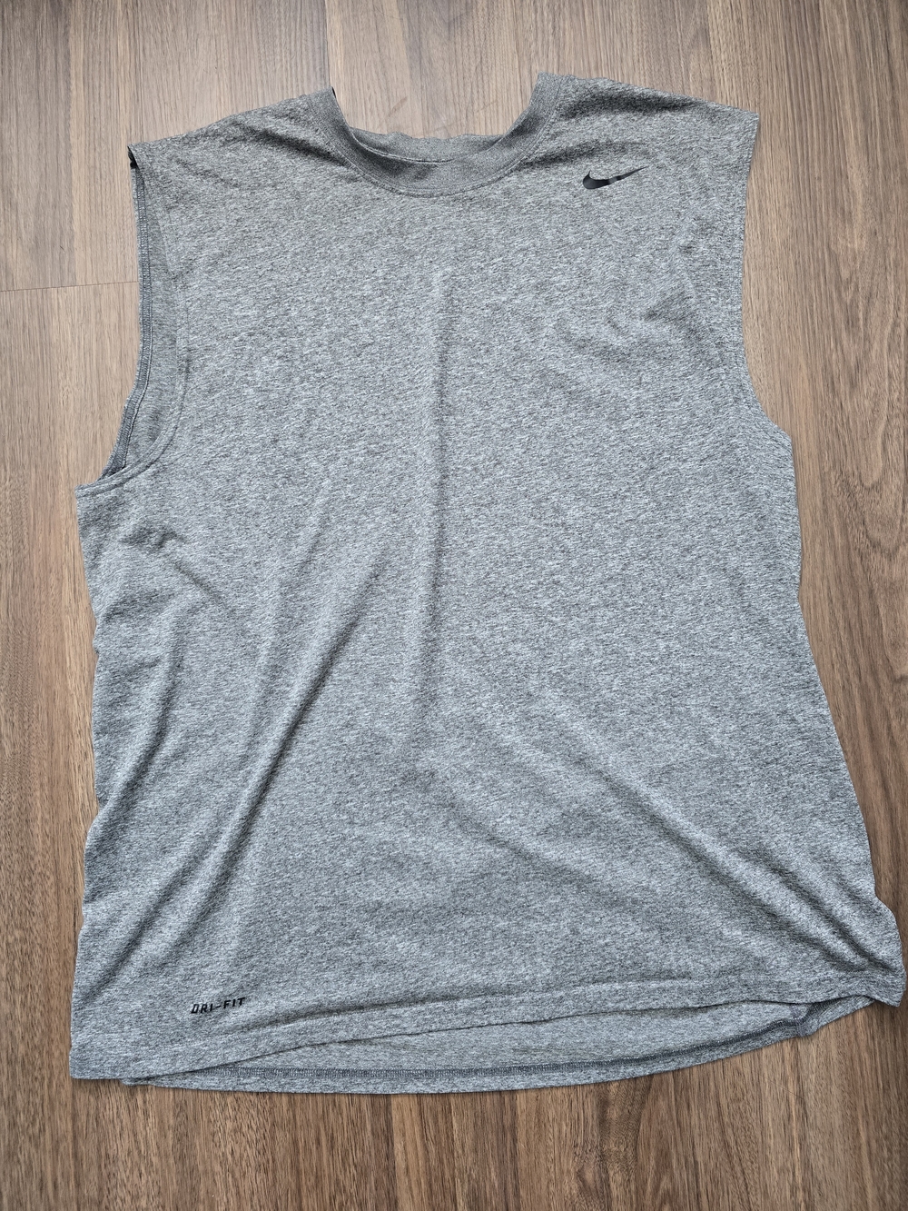 Nike Dri-FIT Grey Sleeveless Athletic Tank